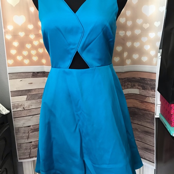 Zac Posen Dresses Slip Teal Womens Dress Size 6 - Picture 2 of 5